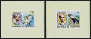 Upper Volta 368-9, C212-4 imperf s/s MNH Albert Schwitzer, Birds, Eagle