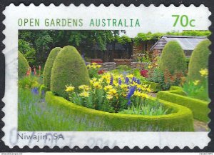 AUSTRALIA 2014 QEII 70c Multicoloured, Open Gardens Niwajin SA Self Adhesive ...