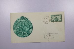 Canada 1949 - 4c  Stamp - St Johns Newfoundland - F76108
