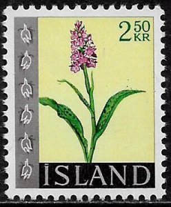 Iceland #394 MNH Stamp - Flowers