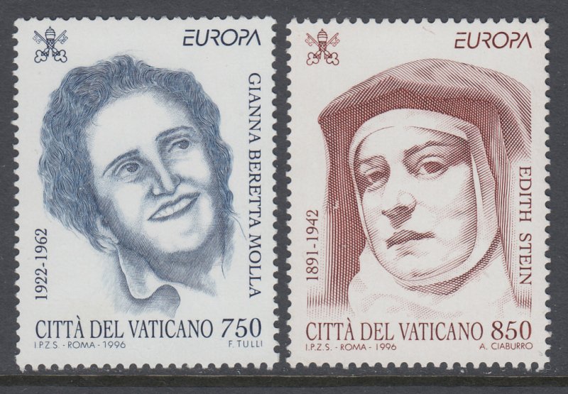 Vatican City 1009-1010 MNH VF