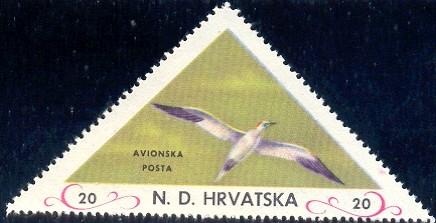 Bird, N. D. Hrvatska stamp mint