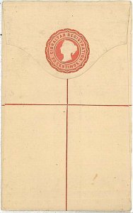 GIBRALTAR -  POSTAL STATIONERY - REGISTERED COVER : 20 CENTIMOS