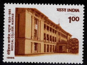 India Scott 1082 MNH** Madras Medical college stamp