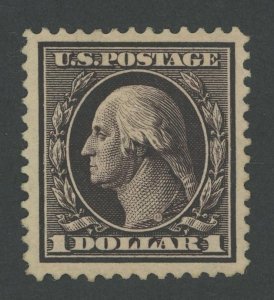 USA 342 - 1 Dollar Washington Perf 12 - PSE Graded Cert: VF-XF 85 Mint OGph