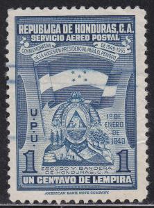 Honduras C170 Seal & Flag of Honduras 1949