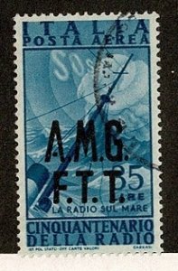 Italy Trieste #C11 used L35 airmail