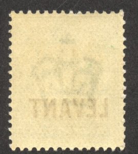 Great Britain-Offices in Turkey Scott 15 MNHOG - ½p King Edward VII Overprinted