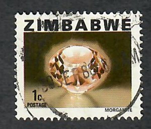 Zimbabwe #414 used single