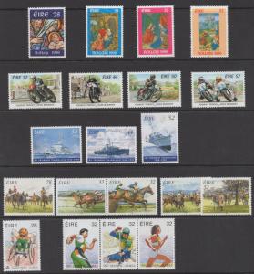 **Ireland SC# 992//1067 MNH, VF, Nice Lot, 2016 CV $96.00