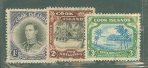 Cook Islands #112-4 Used Single (Complete Set)