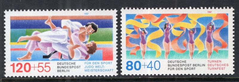 Germany Berlin 9NB243-9NB244 Sports MNH VF