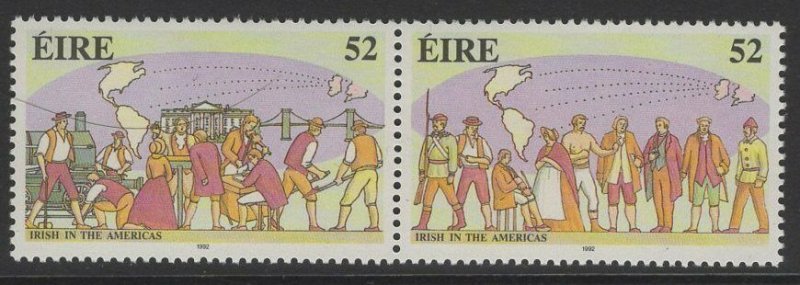 IRELAND SG846a 1992 IRISH IMMIGRANTS MNH