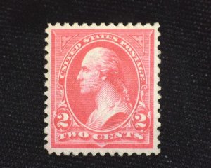 HS&C: Scott #252 A gem! Mint XF/Sup LH US Stamp