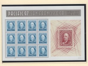 Scott 3139 - 3140 - Pacific 97. Sheets Of 12. MNH. OG.   #02 3139s12usp