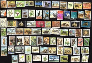 100 All Different  BOTSWANA  STAMPS