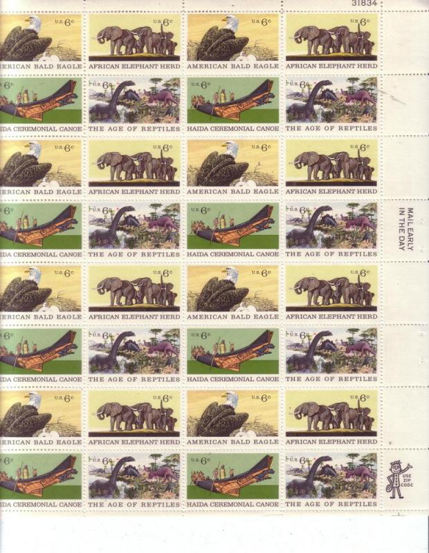 U.S. Full Sheet Sc.# 1387 / 1389 MNH 