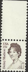 # 1822 MINT NEVER HINGED DOLLEY MADISON