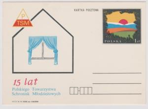 Poland PTSM Postal Card Unused