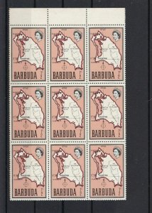 Barbuda 1/2c Island Picture Mint Never Hinged Stamps Block Ref 27766