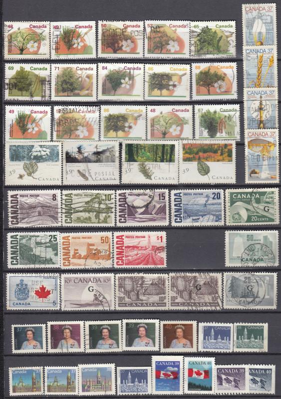 Canada - 50+ stamp lot #7 - (712)