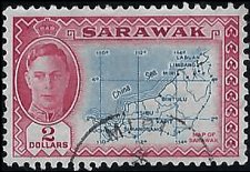 SARAWAK   #193 USED (1)