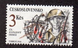 Czechoslovakia 2859 - Used - Defense of Tobruk (1941)