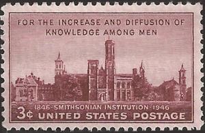 # 943 MINT NEVER HINGED SMITHSONIAN INSTITUTION