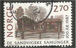 NORWAY, 1987, used 2.70k Bjornstad Farm Scott 911