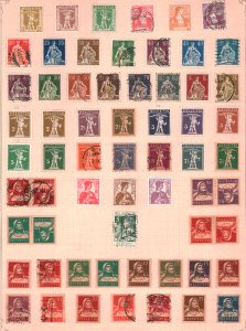 Switzerland Collection Used CV$1664.25 1907-1943 On Pages & Mostly