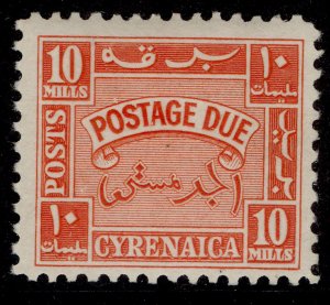 BOIC - CYRENAICA GVI SG D152, 10m orange, NH MINT. Cat £60.