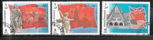 Afghanistan #1132-1134  Set complete (CTO) CV $0.75