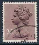 GB Machin 20p SG X915 SC#  MH111 Used  2 phosphor bands  see scan details  