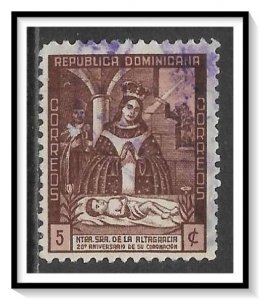 Dominican Republic #386 Our Lady Of Altagracia Used