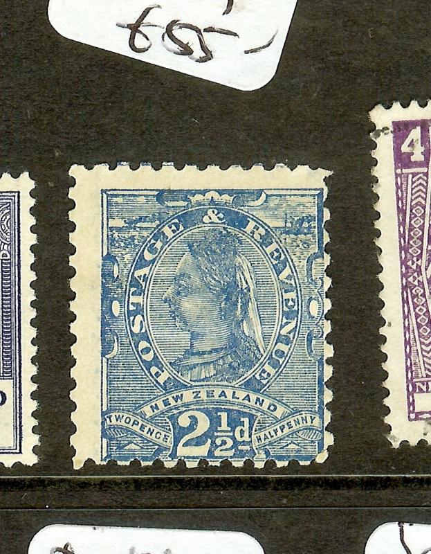 NEW ZEALAND (P0308B) QV 2 1/2D  SG239   M0G