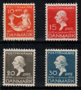 Denmark Scott 248-51 Mint hinged (Catalog Value $41.00)