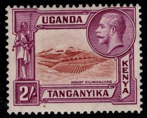 KENYA UGANDA TANGANYIKA GV SG119, 2s lake & purple, LH MINT. Cat £16.