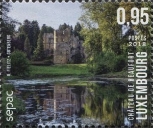 Luxembourg 2018 MNH Stamps Scott 1487 Sepac Castle Garden Park Views