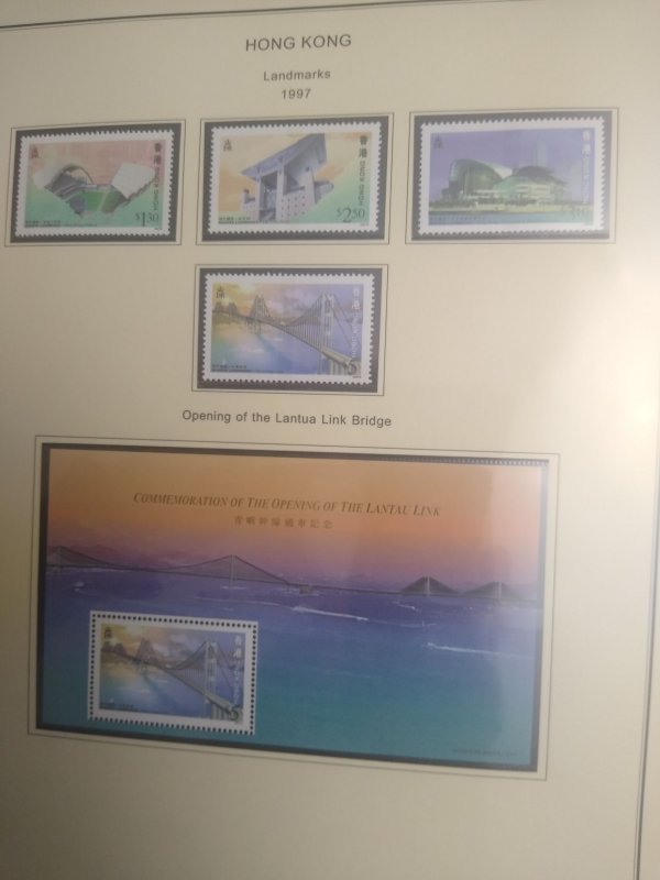 collection in album Hong Kong 1987-97 NY: CV $750