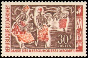 Dahomey #185-190, Complete Set(6), 1964, Never Hinged