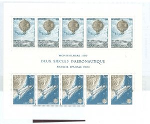 Monaco #1369a Mint (NH) Souvenir Sheet