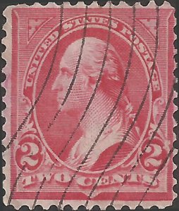 # 279bc Used Rose Carmine George Washington