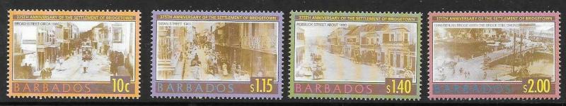 BARBADOS SG1230/3 2003 SETTLEMENTS MNH 