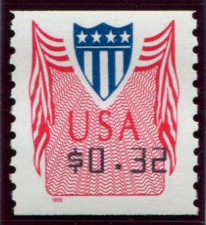 CVP33 US 32c Computer Vended Postage, MNH