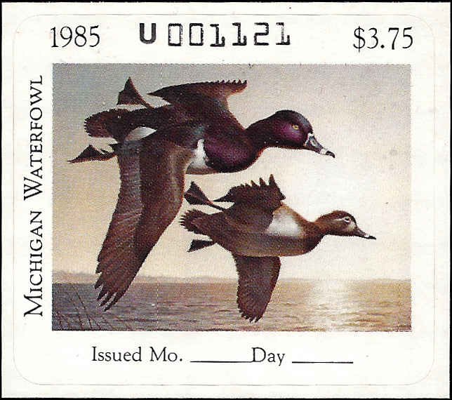 MI10 Mint,OG,NH... State Duck Stamp.. SCV $25.00