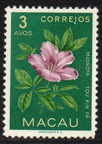 Macao Sc #373 Mint Hinged