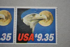 2 US 1909 1983 $9.35 Eagle and Moon Express Mail, Used