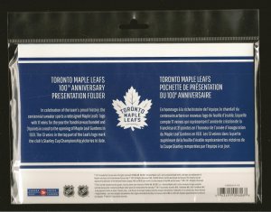 Canada 100 Years of Toronto Maple Leafs 1917-2017 $5 Souvenir Booklet Sealed