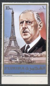 Fujeira 1972 Mi#1158A Charles de Gaulle MUH