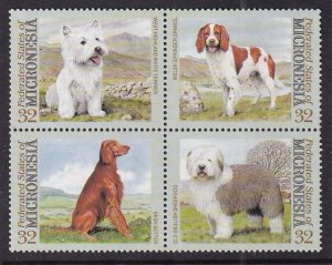Micronesia 211 Dogs MNH VF